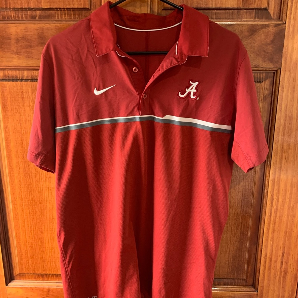 University of Alabama Nike Drifit Polo - Large